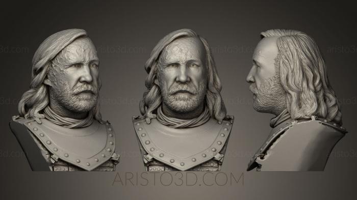 Busts and bas-reliefs of famous people (BUSTC_0548) 3D model for CNC machine